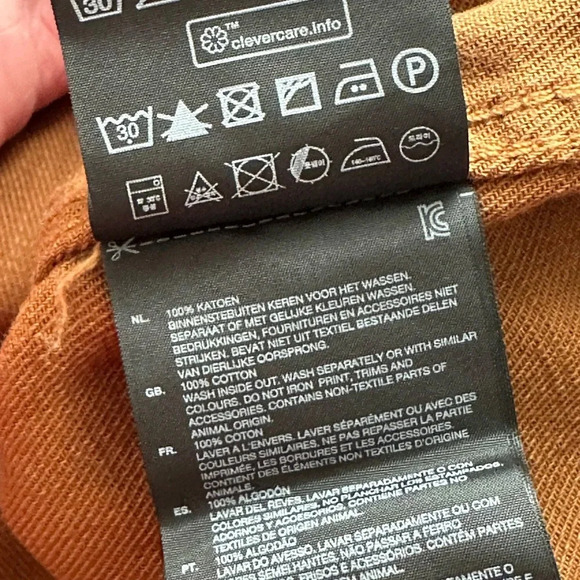 G-STAR RAW Type C Straight Long Button Down Shirt in Cubano Brown, Size L - Picture 13 of 15